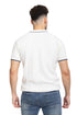 White Design 2 - F - Polo Neck T-Shirt - Khotwh